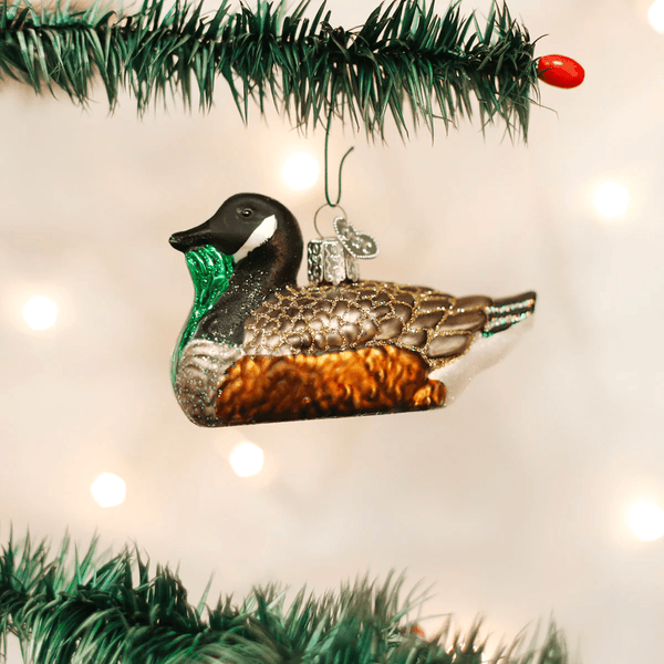 Drake General Store - Old World Christmas Glass Ornament - Canada Goose