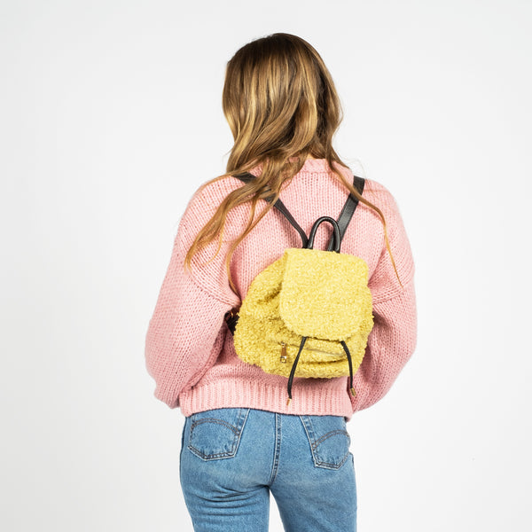 Drake General Store - Quarterly Teddy Mini Backpack - Yellow