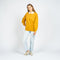 Drake General Store - Quarterly Collared Crew Sweatshirt - Mustard