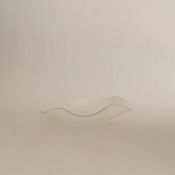 Drake General Store - Sophie Lou Jacobsen Small Petal Plate - Opal Transparent