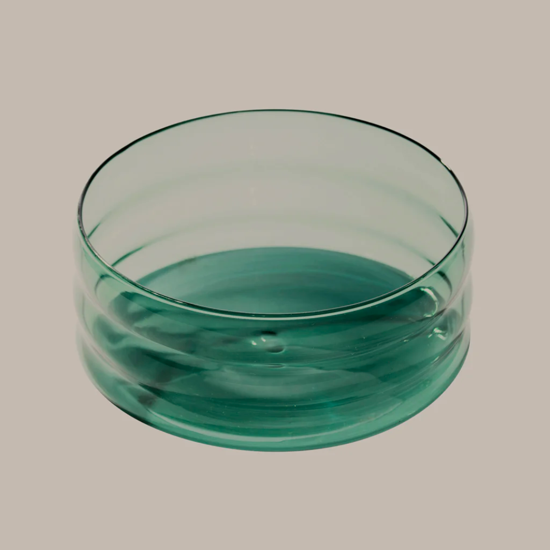 Drake General Store - Sophie Lou Jacobsen Small Ripple Bowl - Teal
