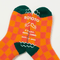 Drake General Store - Pile Room Socks - Beige / Dark Green