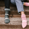 Drake General Store - POKOLOKO Pima Socks - Terry Tie Dye - Pink