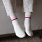 Drake General Store - XS Gym Socks - Mixed Pink Stripe