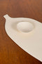 Large Board + Flake Bowl Kogevina Ceramics, close up