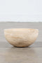 Travertine Bowl, front view