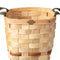 Wooden Basket Natural Square