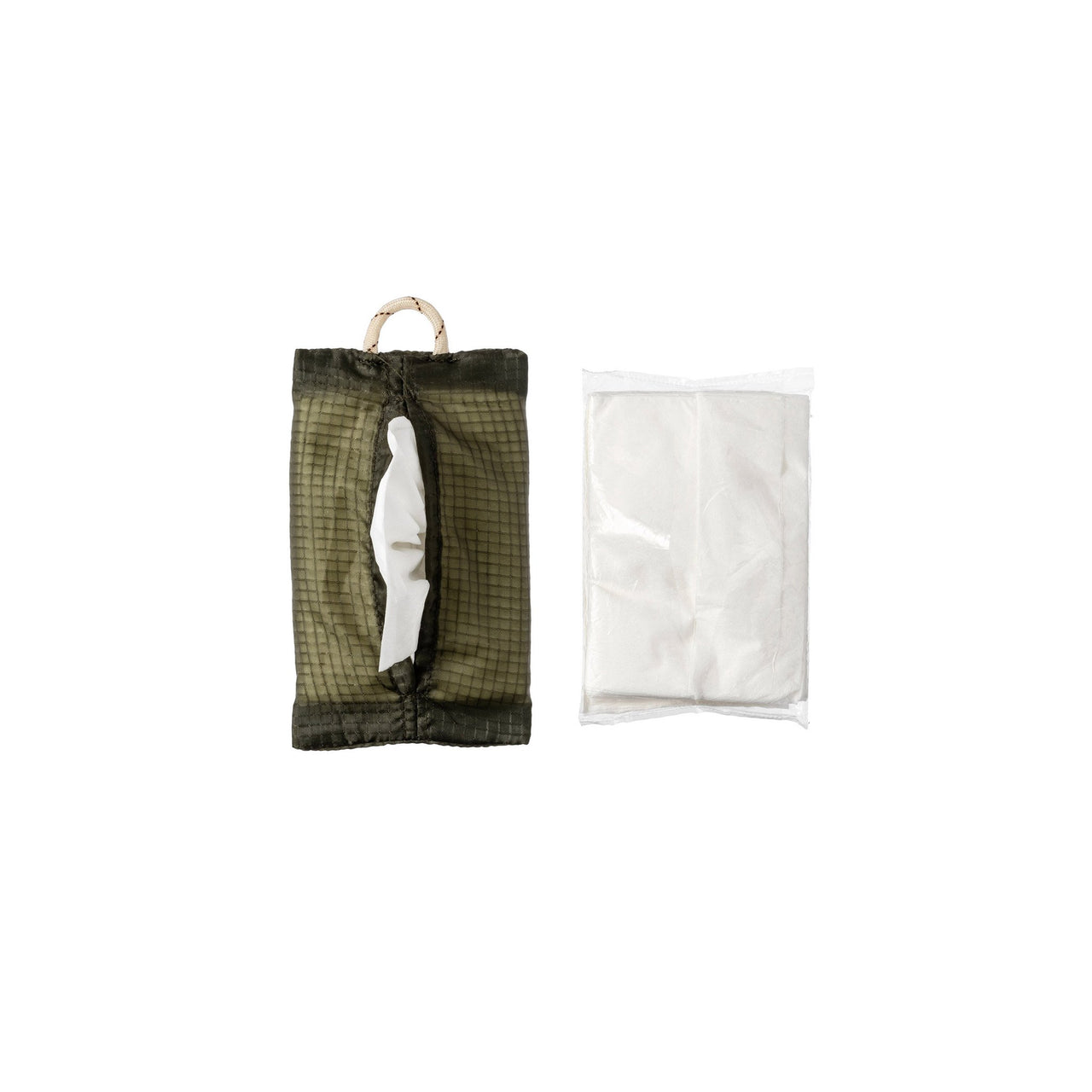Drake General Store - PUEBCO Vintage Parachute Tissue Cover - Pocket Olive