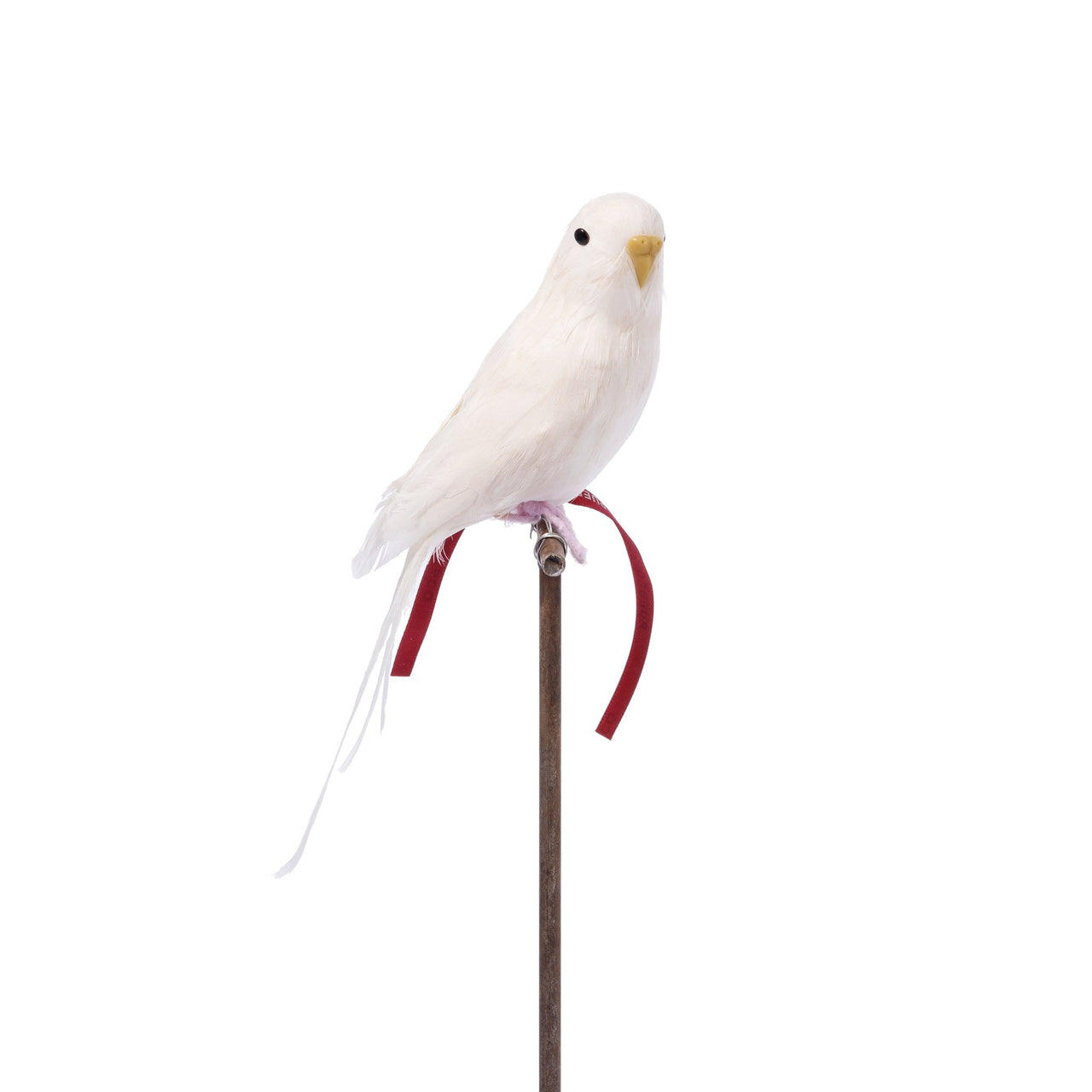 Artificial Bird - White Budgie