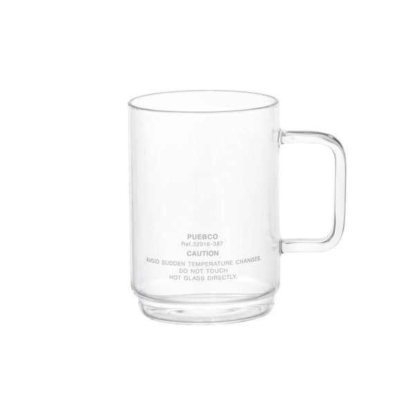 Borosilicate Glass Mug - Shallow Stacking