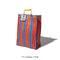 Recycled Plastic Stripe Bag - Rectangle D15