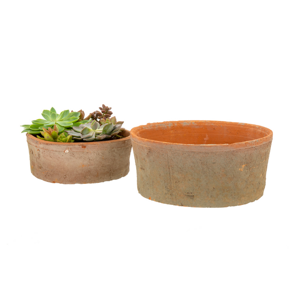 Drake General Store - Indaba Aged Clay Planter - Antique Redstone