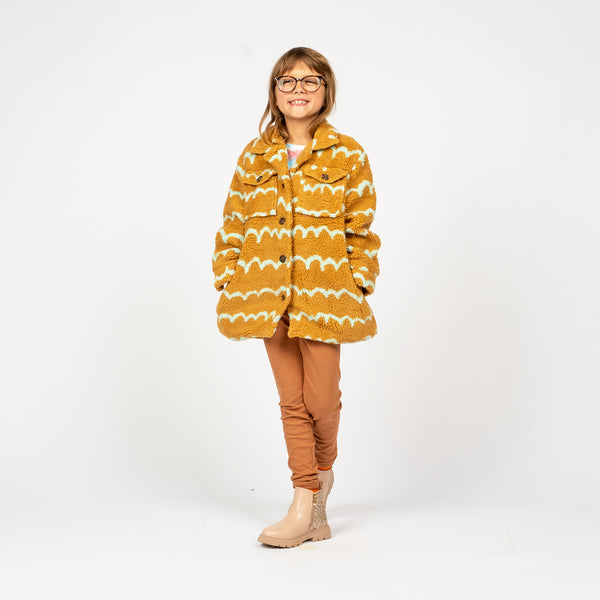 Drake General Store - Quarterly Kids Teddy Wave Button-Up Jacket