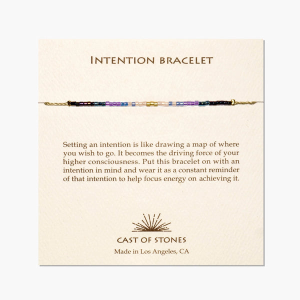 Intention Bracelet - Cool Ombre