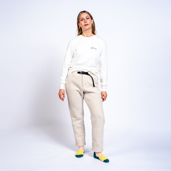 Boa Fleece Track Pants - Natural – Drake General Store