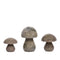 Stone Mushroom Trio - Green
