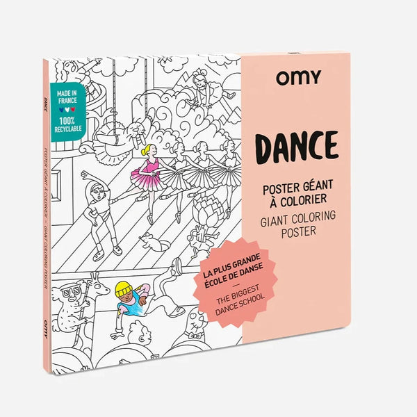 Drake General Store - OMY - Dance Giant Coloring Poster