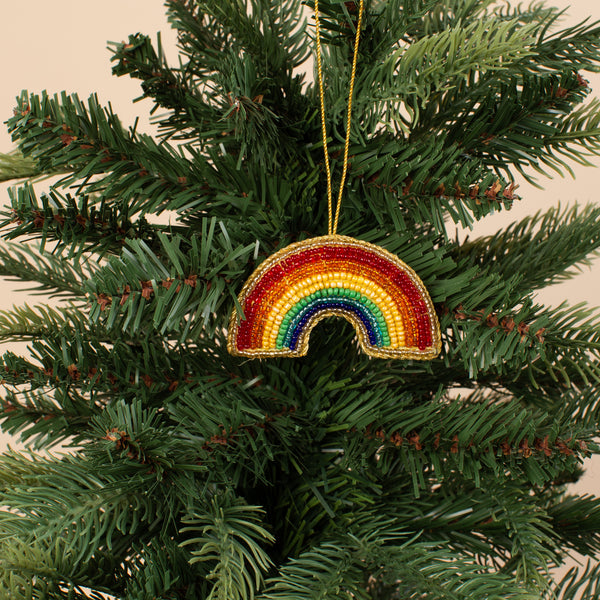 Drake General Store - Embroidered Ornament - Rainbow
