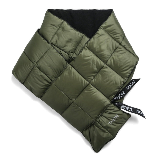 Drake General Store - TAION Basic Down Scarf Long - Dark Olive