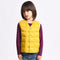 Drake General Store - TAION Kids V-Neck Button Down Vest - Yellow