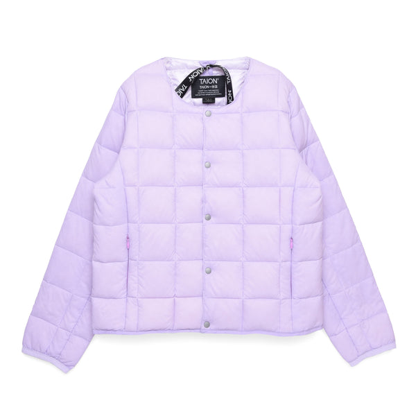Drake General Store - TAION Kids Crew Neck Button Down Jacket - Lavender