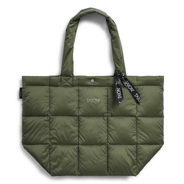 Drake General Store - TAION Lunch Down Tote Bag - Olive