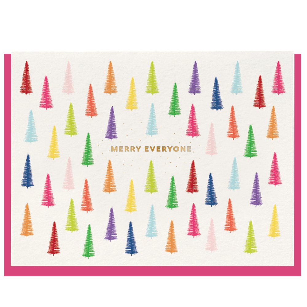 Merry Everyone - Letterpress Card