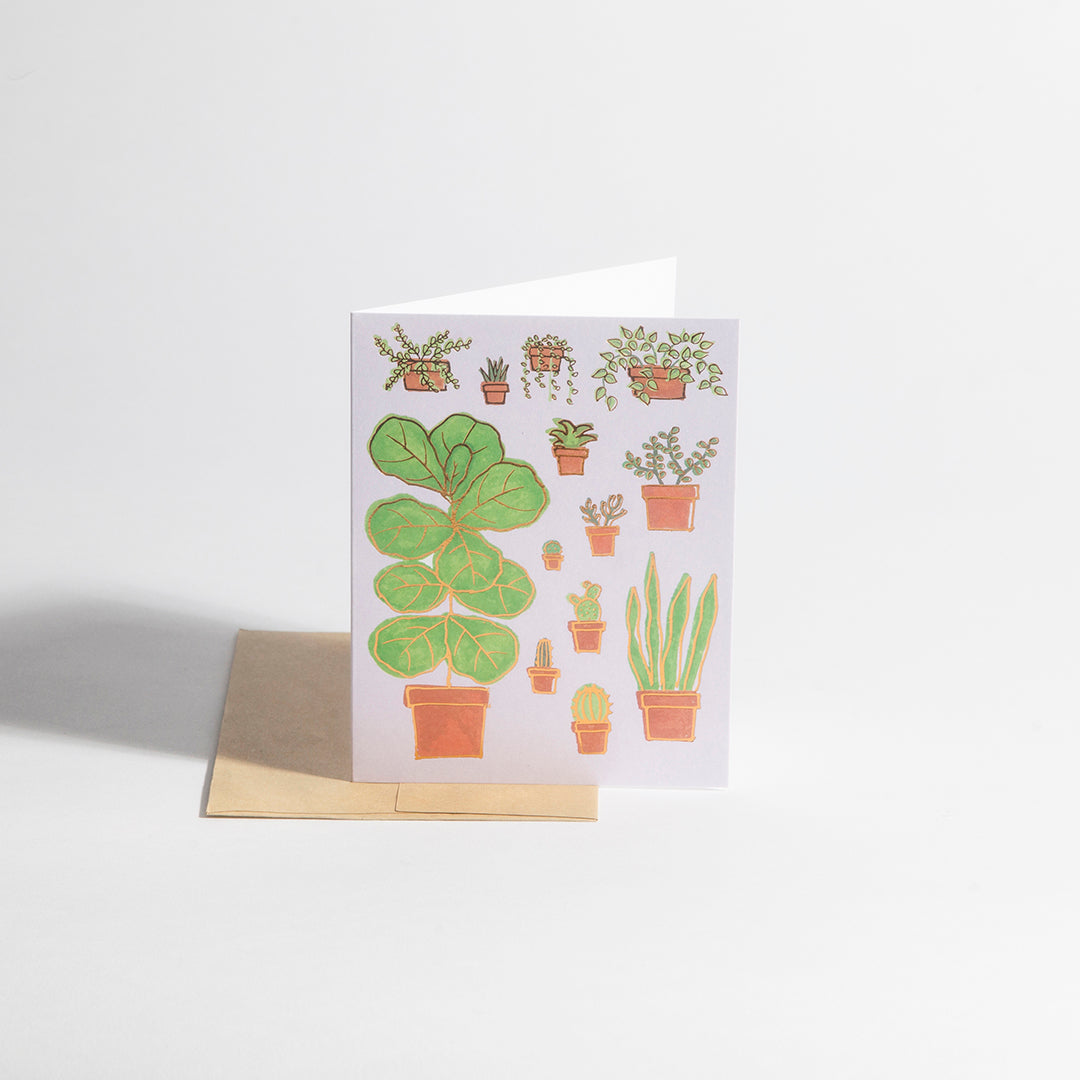 Greeting Card – Plant Life
