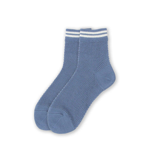 Drake General Store - XS Ladies Mesh Sneaker Socks - Blue