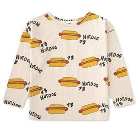 Kids Hot Dogs Printed T-Shirt