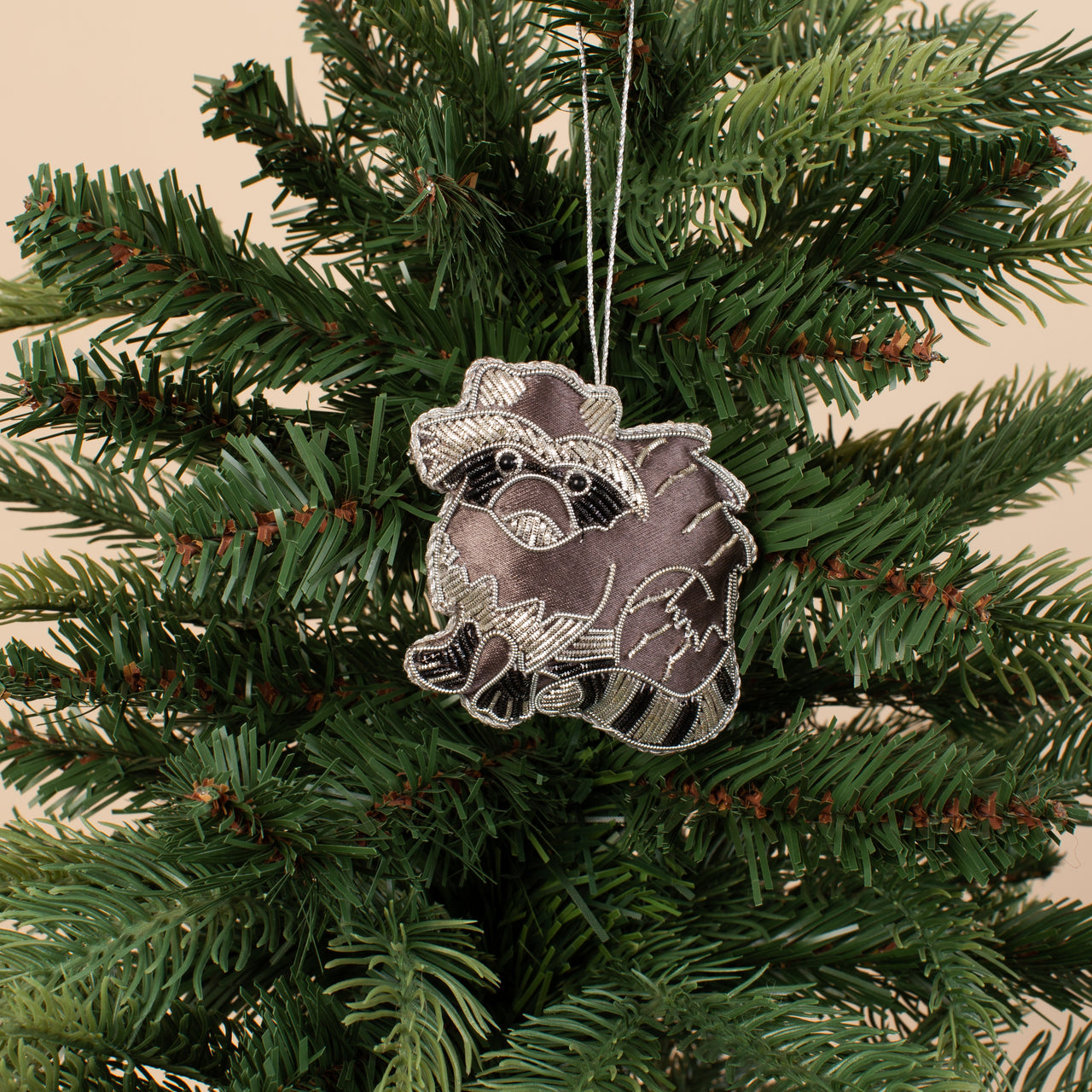 Drake General Store - Embroidered Ornament - Raccoon